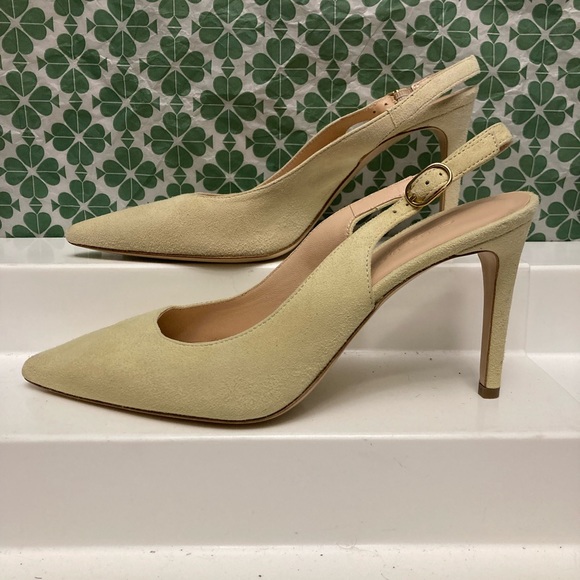 Club Monaco Yellow Heels - Picture 2 of 7